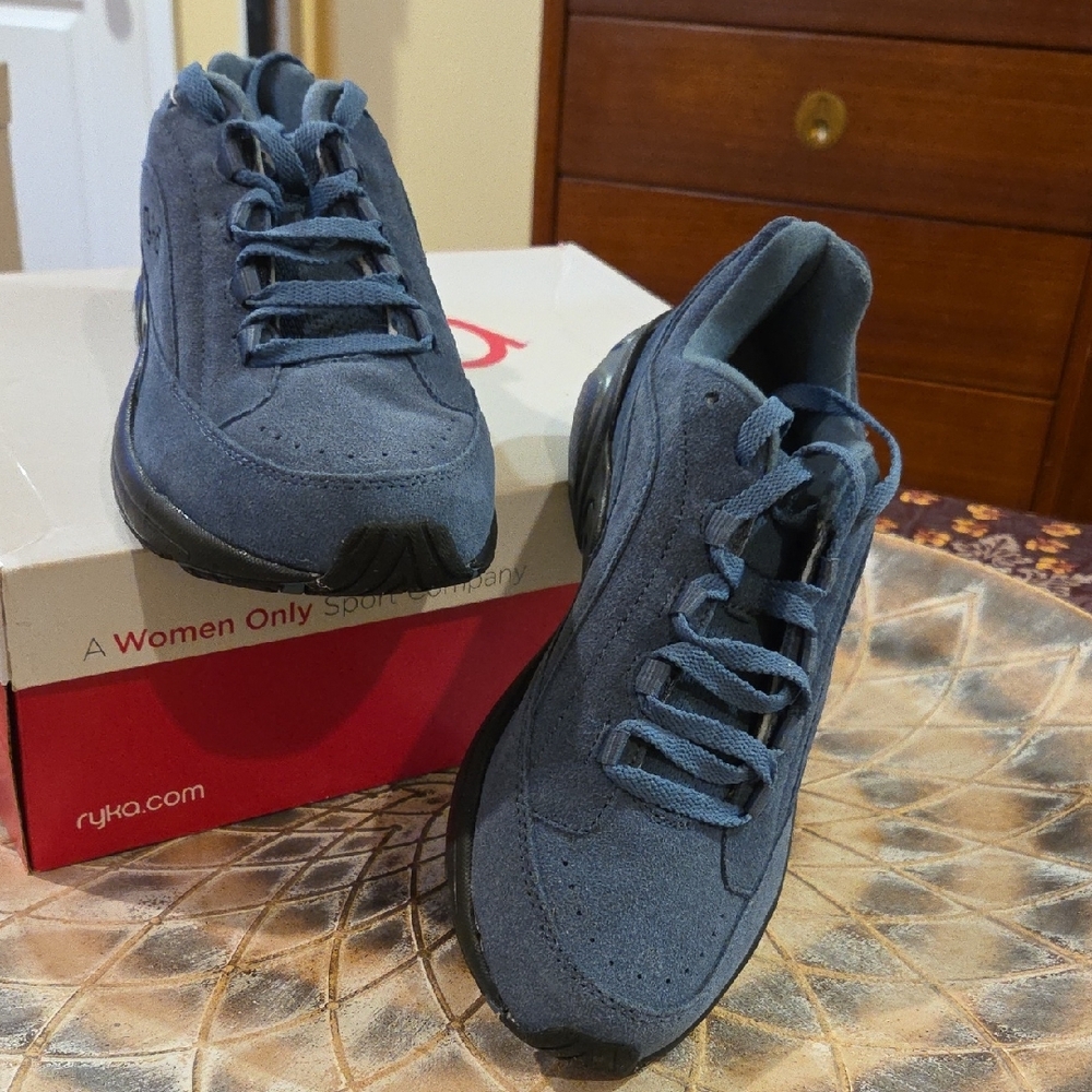 Ryka Women's NEW, Slate Blue Sneakers, Size 9.5b - Picture 2 of 4
